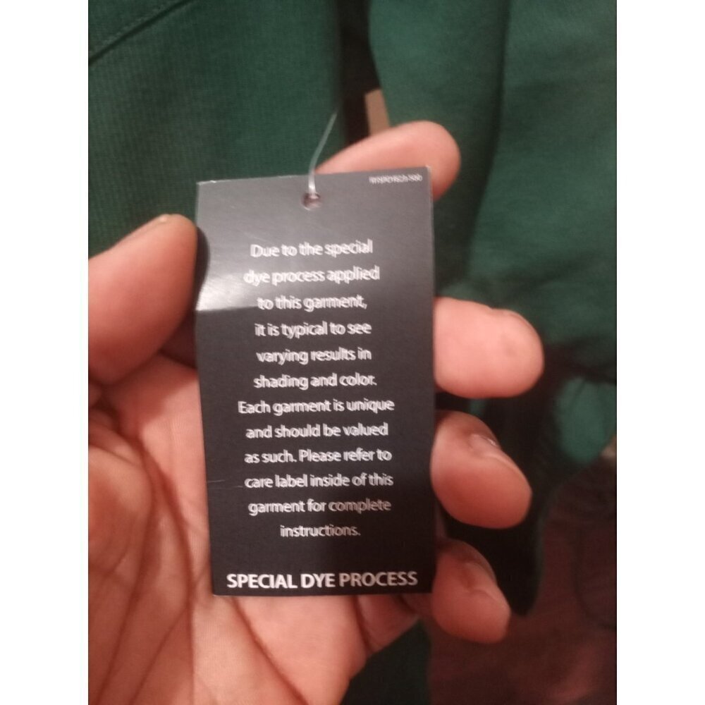 New ROUNDTREE & YORKE Long Sleeve Shirt Modal Cotton Green size 2XL - Picture 4 of 12